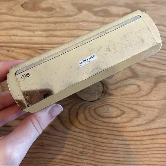 Vintage Seiko Quartz Gold Tone Alarm Clock - Picture 7 of 7